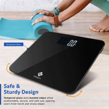 Etekcity Scale for Body Weight, Bathroom Digital Weighing Machine for People, Extra Wide Platform and High Capacity, Accurate and Safe, Large Number and Easy-to-Read on Backlit LCD Display, 440 lb