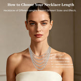 Gemsme 4.0mm Cubic Zirconia Tennis Necklaces for Women and Men |White18inch