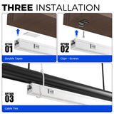 Barrina T5 Grow Lights, Grow Light Strip for Indoor Plants, 1ft Plant Lights for Indoor Growing, Full Spectrum LED Grow Light, Individual Switch, Linkable, Plug and Play, Yellow, 8-Pack