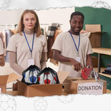 yasuwekik 2 Pack Operation Christmas Deflated Soccer Ball with Pump for Child Size 3,Size 4,Size 5 (Color, Size 4)