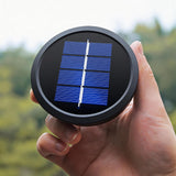 4 Pack Solar Light Replacement Top, Replacement Solar Light Parts for Lantern (Top 3.34 Inch, Bottom 2.83 Inch), Waterproof LED Replacement for Outdoor Garden, Pathway, Yard Lights & Decor