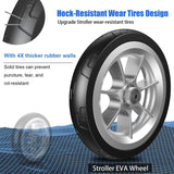 Rollator Walker for Seniors with Seat Fold Up Lightweight Mobility Walking Aid for Adult Weight to 300lb and with A Rolling Walker Accessories Bag