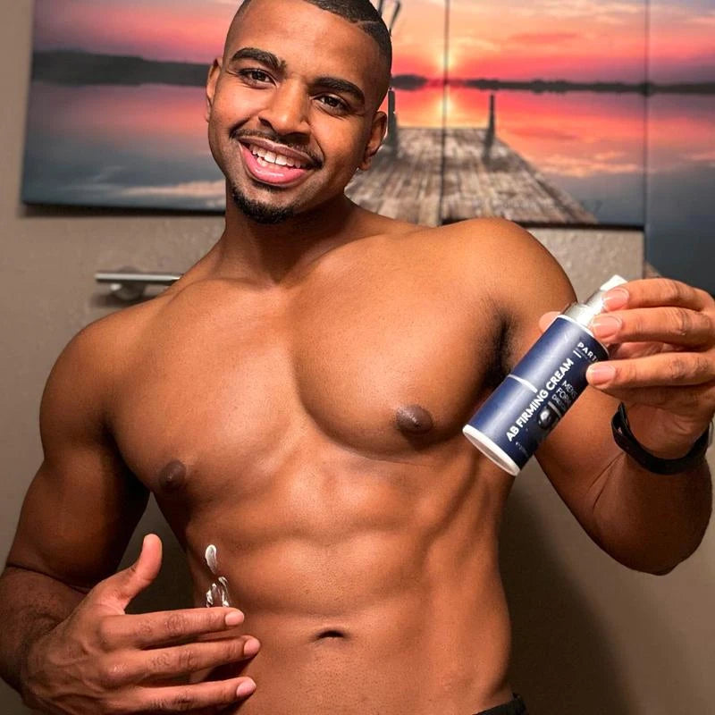 Particle Ab Firming Cream for Men To Tighten and Tone the Midsection - Specification: 1 bottle of the top ab firming cream for men