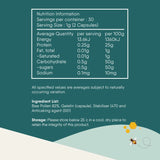 NatureBee Power Pollen 60 x 500mg Caps | Energy, Immune, and Cognitive Support | Potentiated Bee Pollen | Natural & Organic Superfood | 1 Month Supply