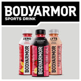 BODYARMOR Sports Drink Sports Beverage, Blue Raspberry, Natural Flavors With Vitamins, Potassium-Packed Electrolytes, No Preservatives, Perfect For Athletes, 12 ounce (Pack of 8)