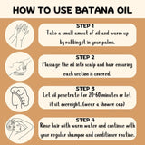 Dr.Lyfe 100% Raw Batana oil for healthier, fuller, & thicker hair. 4oz Jar