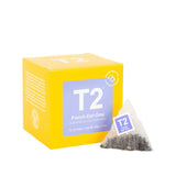 T2 Tea French Earl Grey Black Tea Bags in Box, 25-count