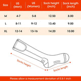 FREEHILL Merino Wool Heated Socks for Men Women, 5000mAh One-Click Control Rechargeable Cold Weather Heated Ski Socks (Black, XL)