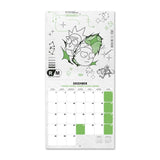 Grupo Erik Calendar 2025 Wall Calendar 2025 Rick and Morty Calendar 2025 Family Planner 30 x 30 cm Annual Calendar 12 Months