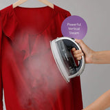 Panasonic Panasonic NI-WL600 Cordless Steam/Dry Iron, 1500W Wide Stainless Steel Plate, Silver/Black