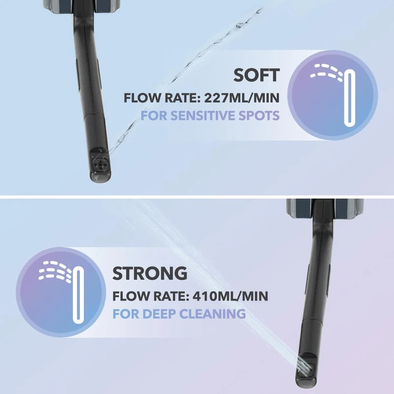 Blaux Portable Bidet for Travel – 5.75 oz Rechargeable Electric Handheld Sprayer for Men and Women – Leakproof, Dual-Pressure, Compact Personal Cleaning Device