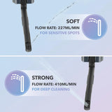 Blaux Portable Bidet for Travel – 5.75 oz Rechargeable Electric Handheld Sprayer for Men and Women – Leakproof, Dual-Pressure, Compact Personal Cleaning Device