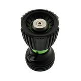 Ultimate Fireman’s Heavy Duty Water Hose Nozzle Featuring 5 Spray Patterns, Flow Control Valve & Two Way Shut-Off for Water Control - Hose Nozzle Sprayer for All Your Watering Needs - Sage Green