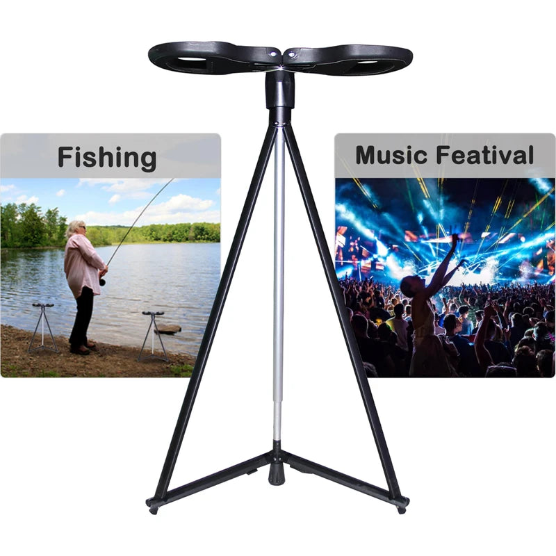 Cane with Seat 2-in-1 Portable Walking Stick with Seat for Men & Women Folding Lightweight Sturdy Tripod Cane Foldable Stool Mobility Aid Crutch Chair with Travel Bag for Elderly, Seniors & Handicap