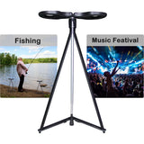 Cane with Seat 2-in-1 Portable Walking Stick with Seat for Men & Women Folding Lightweight Sturdy Tripod Cane Foldable Stool Mobility Aid Crutch Chair with Travel Bag for Elderly, Seniors & Handicap