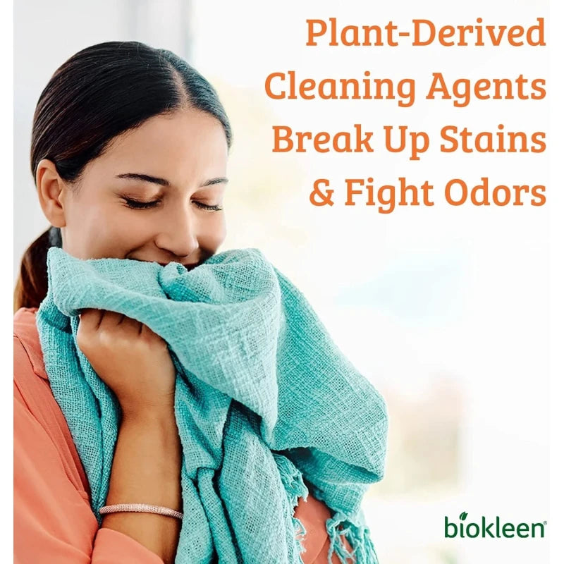 Biokleen Laundry Detergent Powder Citrus Essence,150 HE Loads BOX DAMAGED