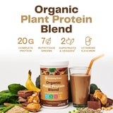 Amazing Grass Amazing Grass Organic Plant Protein Blend: Vegan Protein Powder, New Protein Superfood Formula, All-In-One Nutrition Shake With Beet Root, Original, 18 Servings (Chocolate Peanut Butter)