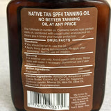 Native Tan Vintage Native Tan SPF 4 Tanning Oil 6oz With Sunscreen