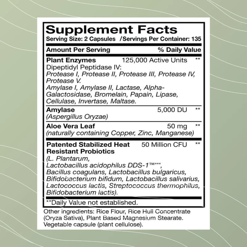 Optimal Health Systems Digest-A-Meal Gut Health | Bloating, Acid Reflux, & Indigestion Relief | Digestion Supplement