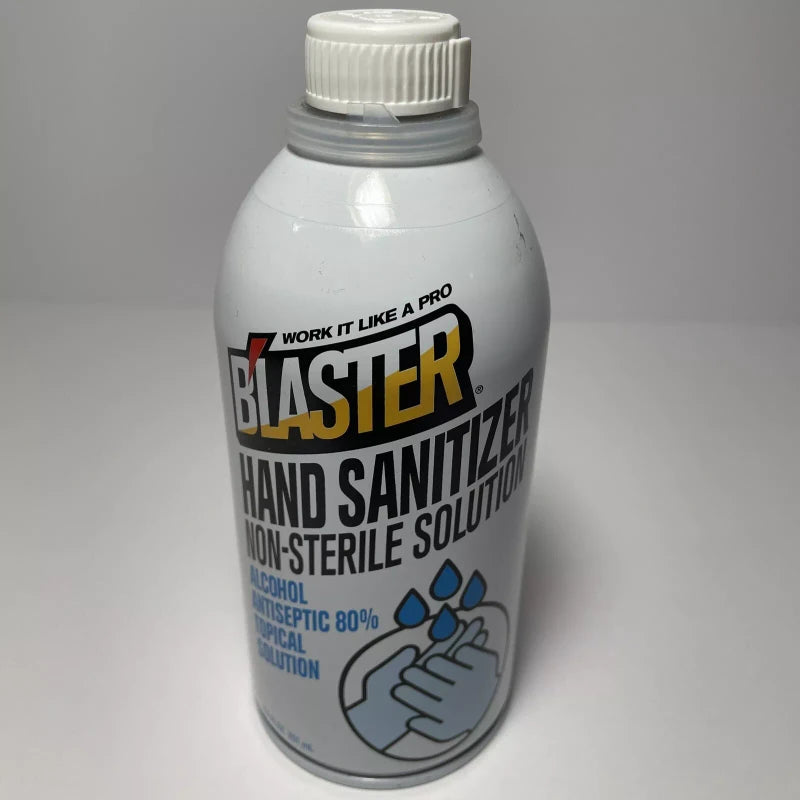 Blaster Hand Sanitizer Pump Spray 80% Alcohol Topical Anticeptic 8.5oz