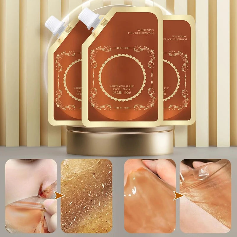 Fengyang 3 pieces anti-wrinkle tear-off mask, anti-wrinkle tear-off mask, tear-off mask against blemishes, deep cleansing anti-ageing mask, freckle removal mask, cleans pores