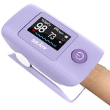 SEJOY Fingertip Pulse Oximeter Blood Oxygen Saturation Monitor Spo2 with Lanyard