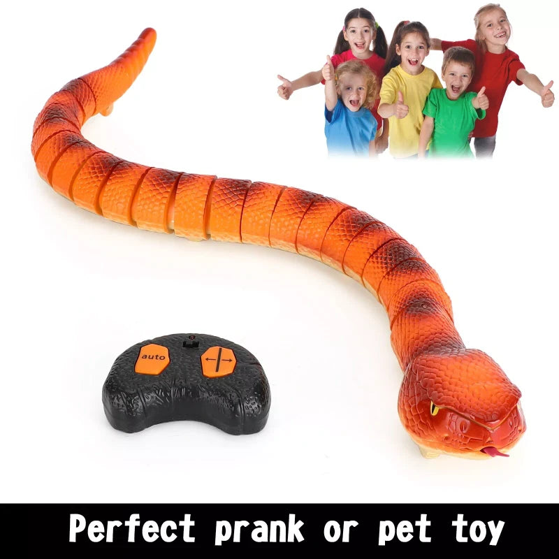 Artudatech RC Anaconda Snake Remote Control Infrared Animal Prank Toy Gift For Children US