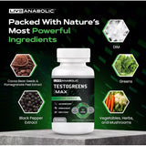 Live Anabolic Testogreens MAX - Men’S Daily Supplement with DIM & Black Pepper E