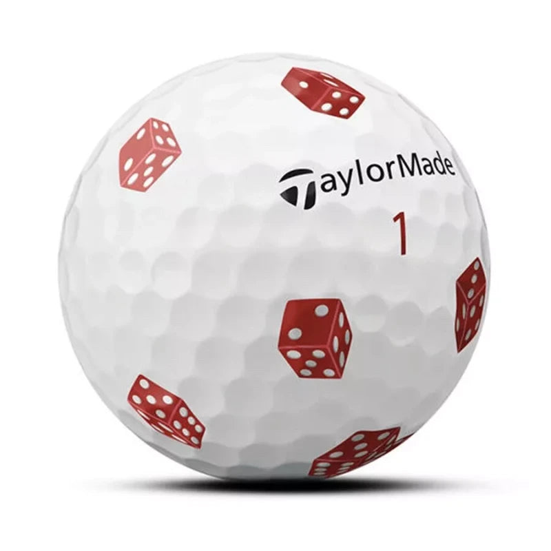 TaylorMade TP5x Pix Limited Las Vegas Dice Poker Golf Balls 2024 (1 BALL)