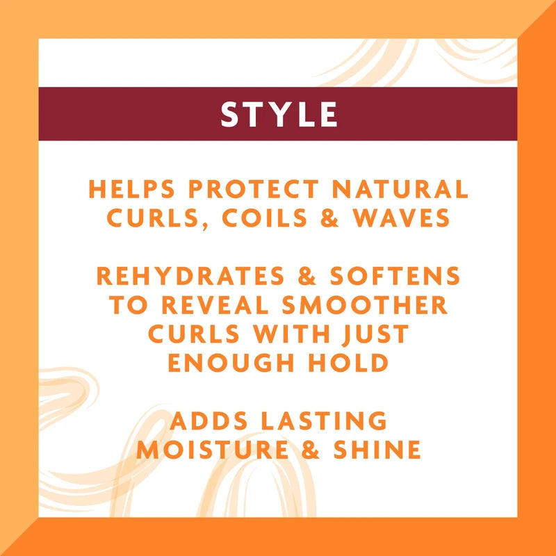 Cantu Cantu Coconut Oil Shine & Hold Mist with Shea Butter for Natural Hair, 8 fl oz