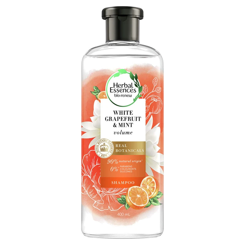 Herbal Essences Bio:Renew Whitegrapefruit & Mint Volumising Shampoo For Fine Hair 400ml
