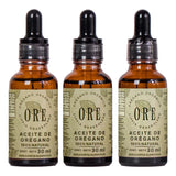 ORE 3 Piezas De Aceite De Orégano . Ore 30 Ml