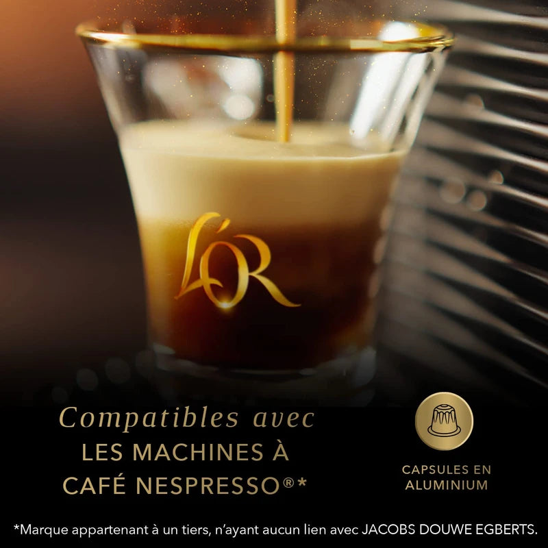 L'OR Favourites Assortment Nespresso Compatible Coffee Pods (Pack of 8, Total 80 Drinks)