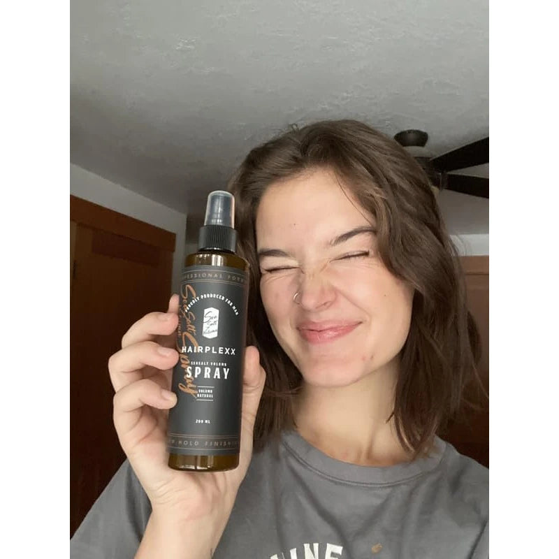 Hairplexx Hairplexx Sea Salt Volume Hair Spray for both Men and Women, Natural Thick and Volumizing Hair Look with Matte Finish and Natural Hold, Paraben Free - 6.76 Fl Oz (Pack of 1)