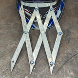 Picket Master Pro 3 Point Center Finder for Precise Measurements - American-Made Laser-Cut Stainless Steel Tool with Protective Case and Sticker Included - Specification: Default