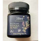 3Bee MultiFloral Manuka Honey MGO 30+ 8.8oz-250g Exp 6/2027 Fresh