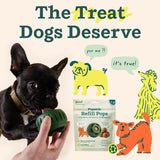 WOOF Pupsicle Chicken Refill Pops Dog Treats, Large, 7 Count, 2 Pack