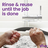 Viva Signature Cloth Paper Towels, 12 Triple Rolls, 129 Sheets per Roll