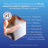 ScarAway Silicone Scar Gel, Helps Improve Size, Color & Texture of Hypertrophic & Keloid Scars from Injury, Burns & Surgery, Water Resistant, 20g (0.7 Oz)