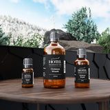 AirScent Christmas Wreath Holiday Diffuser Oil - Premium Holiday Fragrance Oil for Ultrasonic and Waterless Diffusers and Crafting - 120ml, 4 fl oz Glass Dropper Bottle - Balsam Fir Essential Oil