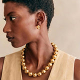 LILIE&WHITE Chunky Gold Beaded Necklaces for Women