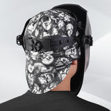 ARCCAPTAIN Reversible Welding Caps, 8 Panel Protective Welding Cap, 10 oz Fireproof Cotton Comforts for Safety and Protection While Welding to Men Women, 7 1/4