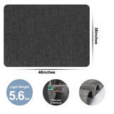 AiBOB Office Chair Mat for Hardwood Floor & Tile Floor, 36" x 48"Heavy Duty Computer&Desk Chair Mat for Rolling Chairs, Hard Floor Protector for Home Office