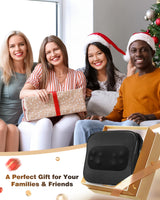 Back Massager with Heat, FSA HSA Eligible, Shiatsu Neck Massagers Deep Tissue Kneading Massage Pillow for Lower Back Leg Shoulder, Lumbar Support Pillow for Office Chair, Gifts for Mom Dad Women Men