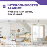Kidde Hardwired Smoke & Carbon Monoxide Detector for Home, 10-Year Battery Backup, Interconnectable, 3-Pack