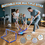 Nazano 3-in-1 Hover Soccer Ball, Kids Toddler Hockey Set with LED Lights,Indoor Outdoor Toys for Kids, Soccer Gift for Boys 6-8 8-12, Birthday,Kids, Boys Girls Age 6, 7, 8, 9, 10, 11, 12