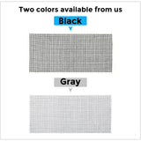Secopad Black Window Screen Repair Kit, 4 in X 30 FT (360IN) Screen Repair Tape for Windows or Doors, Strong Adhesive Fiberglass Mesh Patch Tape