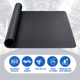 Drydiet 1 Pcs Work Bench Mat Top 24 x 48, PU Leather Tool Box Drawer Liner Tool Box Mat, Cuttable Workbench Pad, Easy Clean, Scratch Resistant Non-Slip Pad, Protect Workbench Tabletop Countertop