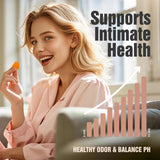 NIUSISE Feminine Balance Gummies, Premium Balance Supplement for Women PH Health, Immune Support, Energy Support, Vegan, Gluten-Free, Strawberry Flavor, 120 Gummies, 60 Servings 2 Pack