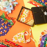 Preboun 100 Pcs Thanksgiving Christmas Dog Bandanas Bulk Holiday Bandanas for Dog Triangle Kerchief Bib Scarf Set for Pet Cat Party Costume Photo Props Accessories Pet Shops Owners Groomers, 25 Styles